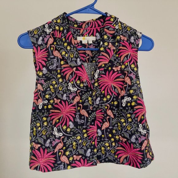 NWOT Boden Georgina Linen Top - Picture 2 of 4